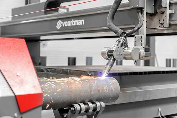 voortman steel pipe processor